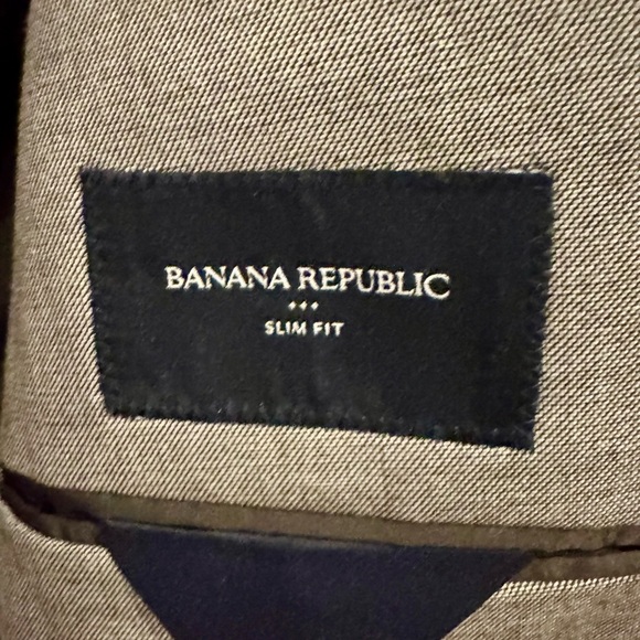 42 Short Banana Republic Light Brown Men's Suit - Picture 4 of 8